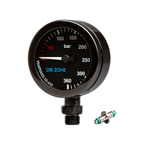 DIRZONE Finimeter 52mm 360 bar schwarz DIRZONE Finimeter 52mm 360 bar schwarz