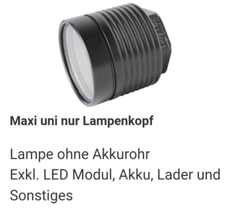 TillyTec Maxi Lampenkopf TillyTec Maxi Lampenkopf