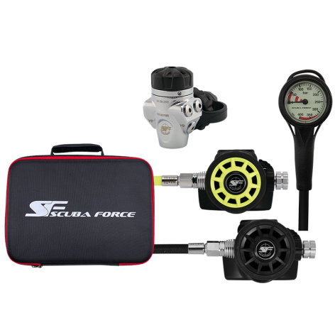 ScubaForce Black Devil Regulator Set ScubaForce Black Devil Regulator Set