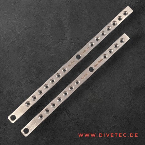 BerTec Edelstahlschiene 535mm BerTec Edelstahlschiene 535mm