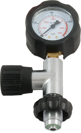 DIRZONE Flaschen-Prüfmanometer -300bar DIRZONE Flaschen-Prüfmanometer -300bar