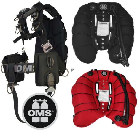 OMS Comfort Harness 3 Signature + Deep Ocean Wing