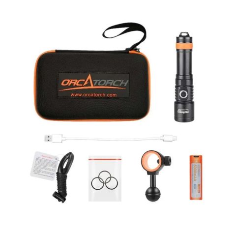ORCATORCH - D710V Unterwasserlicht mit 3 Farben - max. 2000 Lumen ORCATORCH - D710V Unterwasserlicht mit 3 Farben - max. 2000 Lumen