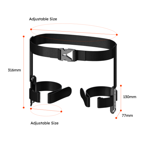 LEFEET P1 Lite Beinhalterungs-Kit
