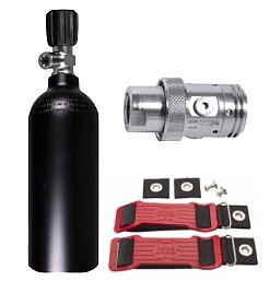 ARGON Füllset 1,5 Liter, Argon Gewinde, Backplate Mounting ARGON Füllset 1,5 Liter, Argon Gewinde, Backplate Mounting