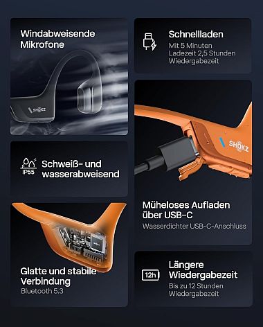 SHOKZ OpenRun Pro 2 - orange
