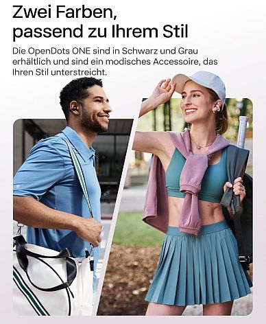 SHOKZ OpenDots ONE Open Ear - schwarz