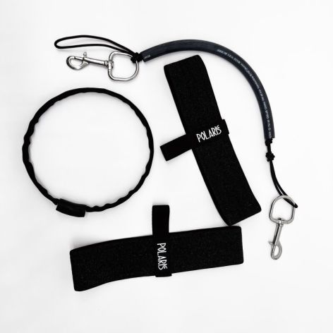 MES 5,7 L Aluflasche weiss 207 bar mit Polaris Mono NITROX Ventil