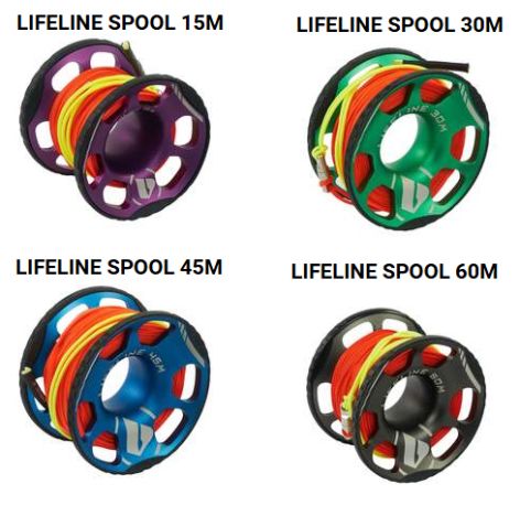APEKS LIFELINE SPOOL 15m 30m 45 60m APEKS LIFELINE SPOOL 15m 30m 45 60m