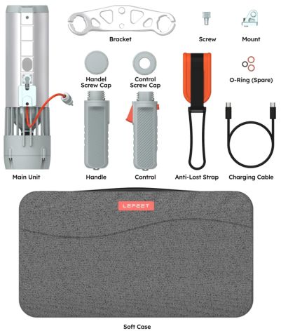 LEFEET P1 Lite (new) + 100W USB Ladegerät