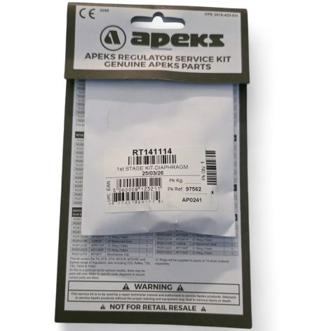 Apeks DST 1. STUFE Revision Kit Apeks DST 1. STUFE Revision Kit