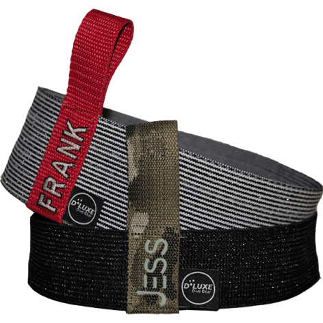 DLUXE TANK STRAP STD PERSONALISED