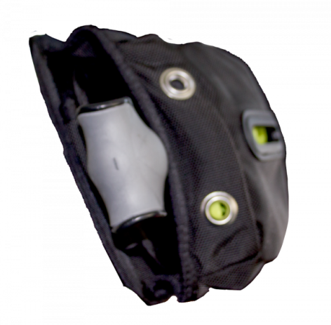 OMS Utility Pocket mit Vertical Ballast System+D-Ring (2,7kg)