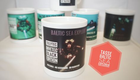 Tassen TillyTec - DIVETEC Black Edition