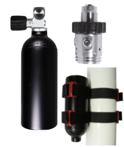 ARGON Füllset 1,5 Liter, G5/8, Backplate Mounting ARGON Füllset 1,5 Liter, G5/8, Backplate Mounting