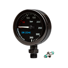 DIRZONE Finimeter 52mm 360 bar schwarz DIRZONE Finimeter 52mm 360 bar schwarz