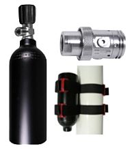 ARGON Füllset 1,5 Liter, Argon Gewinde, Flaschen Mounting ARGON Füllset 1,5 Liter, Argon Gewinde, Flaschen Mounting