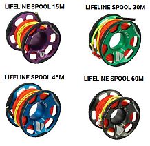 APEKS LIFELINE SPOOL 15m 30m 45 60m