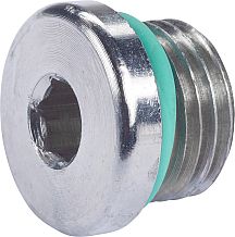 Blindschraube UNF 3/8"e; inkl. O-Ring für 1.Stufe Blindschraube UNF 3/8"e; inkl. O-Ring für 1.Stufe